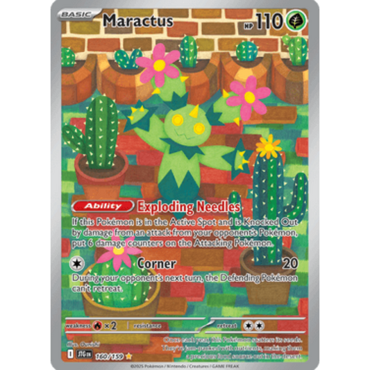 Maractus 160/159  - Holofoil SV09 Journey Together - Illustration Rare