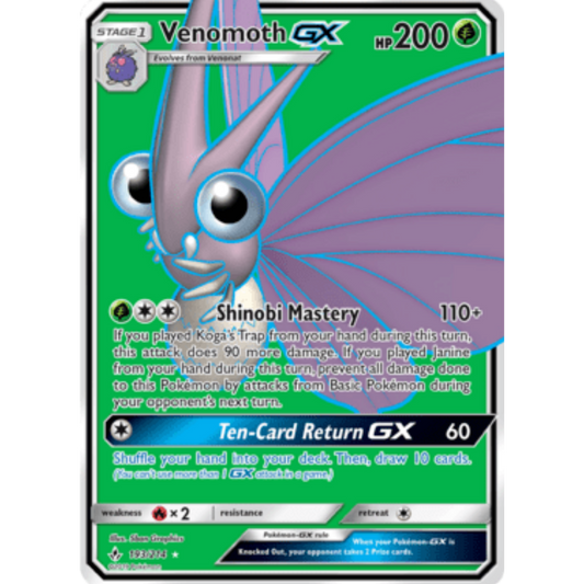 Venomoth GX (193/214) [Sun & Moon: Unbroken Bonds]