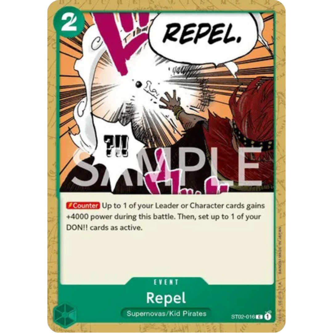 Repel (ST02-016) - Revision Pack Cards