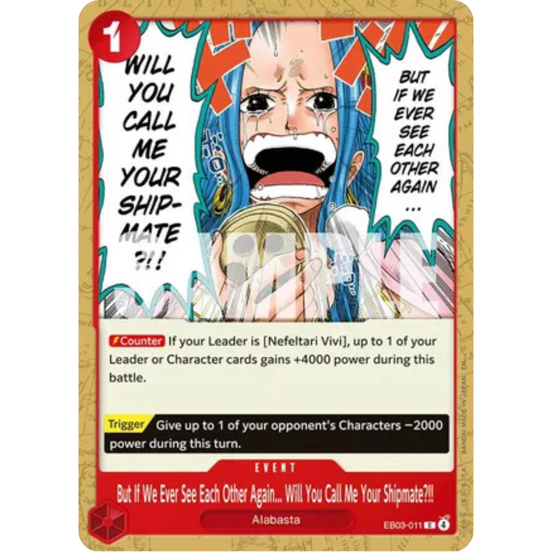 But If We Ever See Each Other Again... Will You Call Me Your Shipmate?!! (EB03-011) - Extra Booster: One Piece Heroines Edition