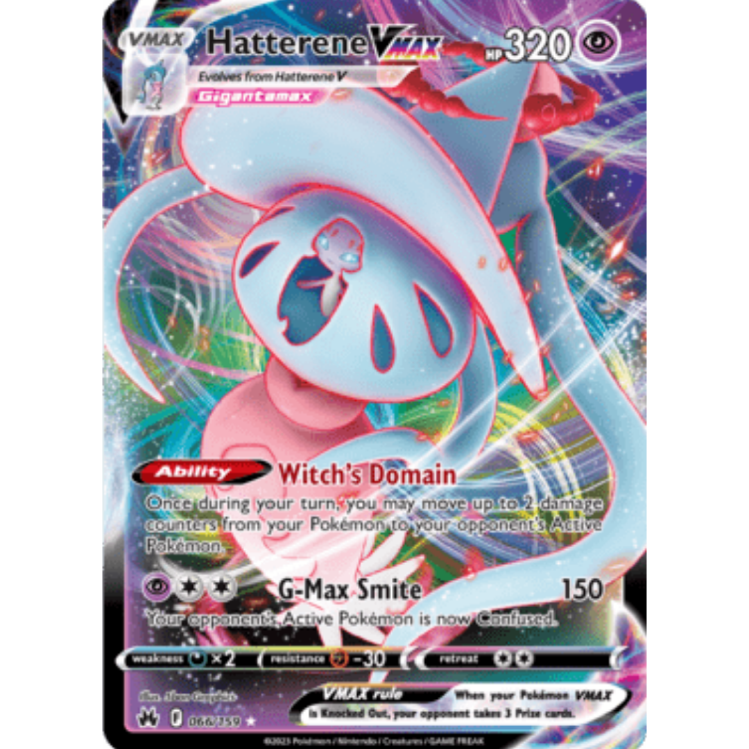 Hatterene VMAX (066/159) [Sword & Shield: Crown Zenith]