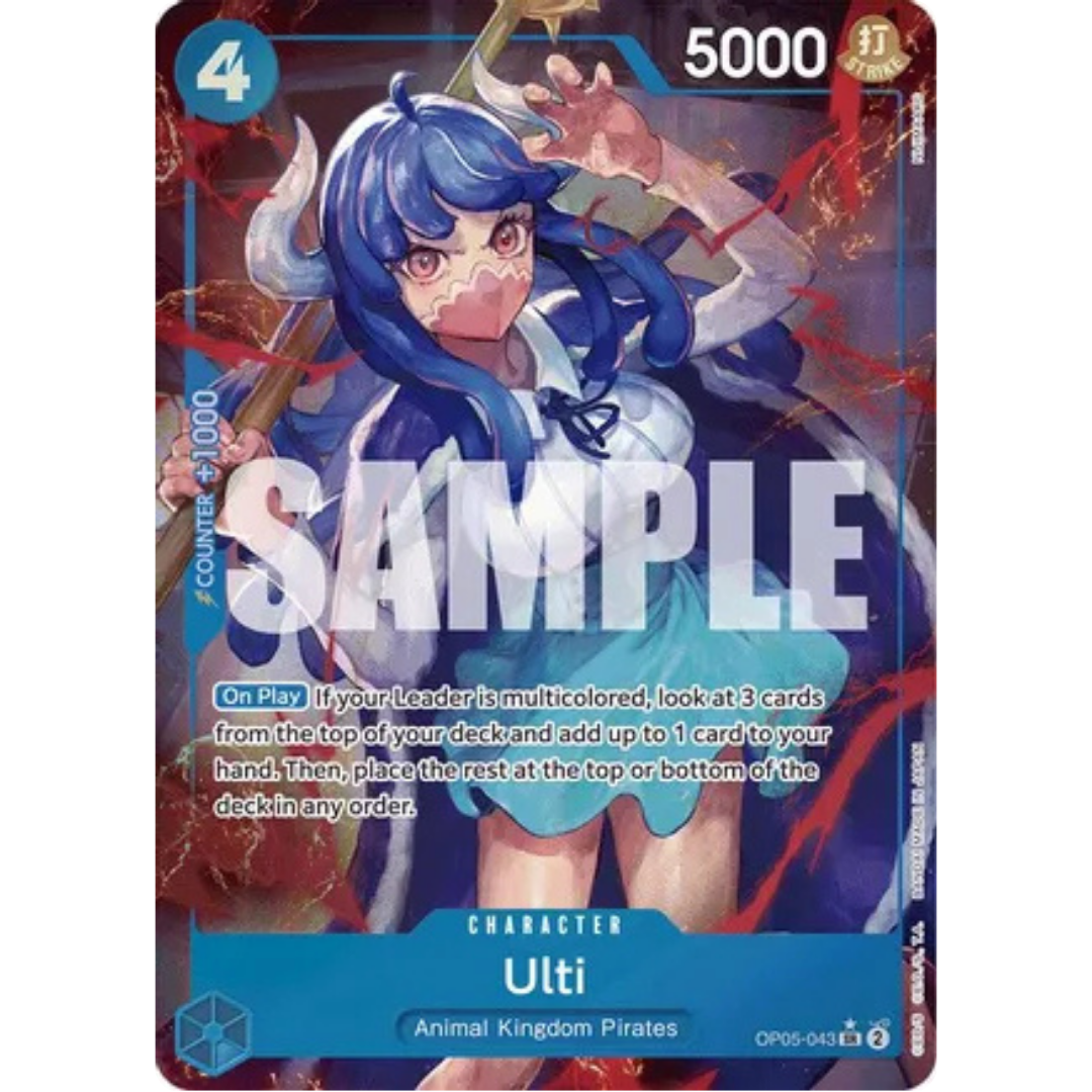 Ulti (Alternate Art) (OP05-043) - Premium Booster -The Best- Foil