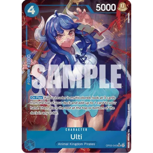 Ulti (Alternate Art) (OP05-043) - Premium Booster -The Best- Foil