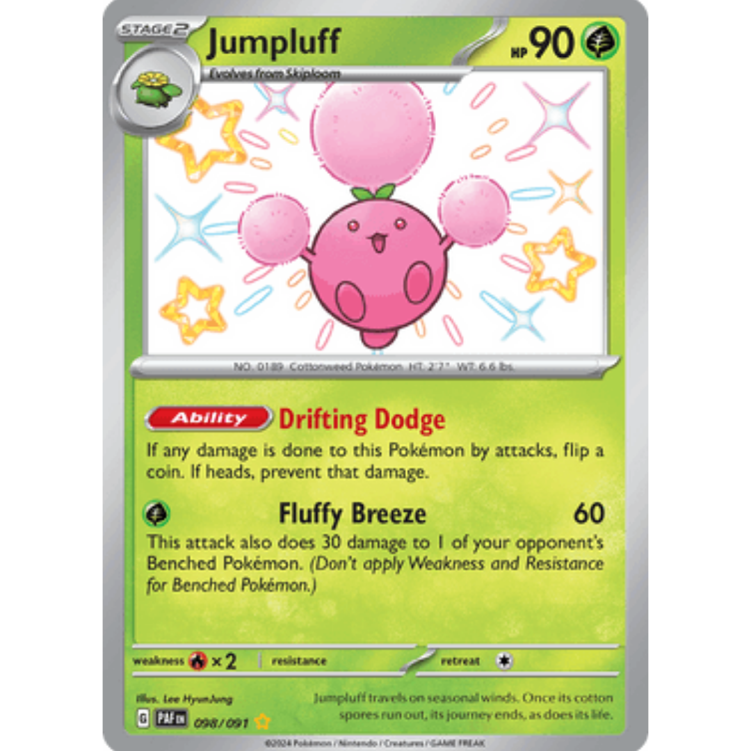 Jumpluff (098/091) [Scarlet & Violet: Paldean Fates]