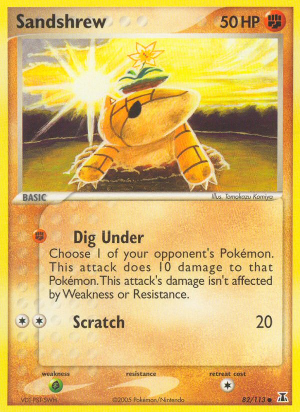 Sandshrew 082  Delta Species - Common
