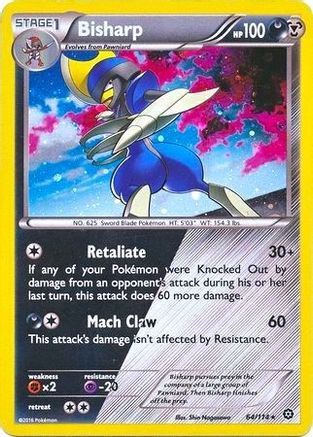Bisharp 064/114  - Holofoil Miscellaneous Cards & Products - Promo