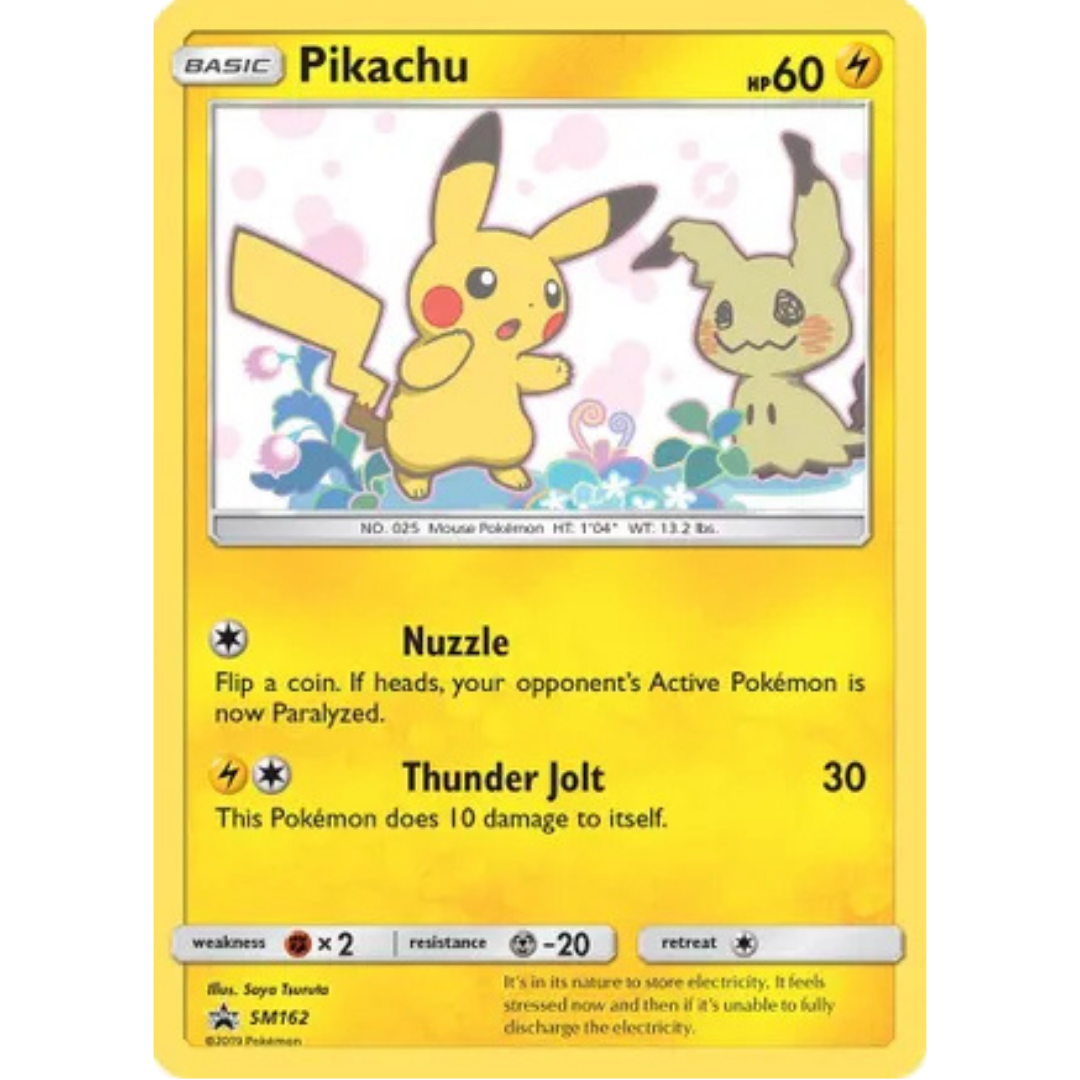 Pikachu SM162  - Holofoil SM Promos - Promo