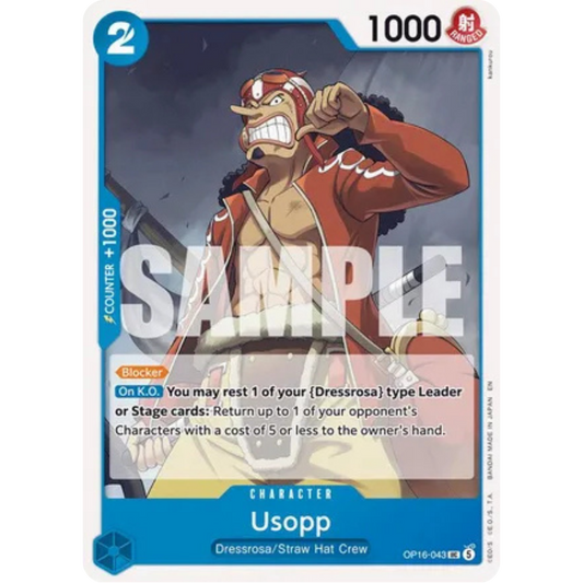 Usopp (OP16-043) - The Time of Battle