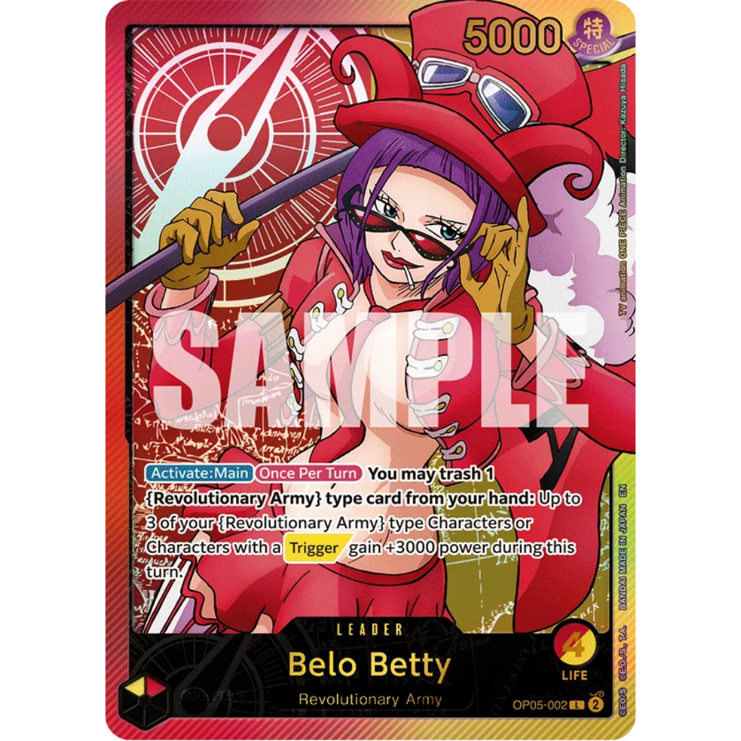 Belo Betty (SPR) (OP05-002) - Extra Booster: Anime 25th Collection Foil