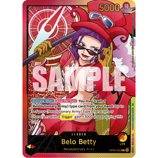 Belo Betty (SPR) (OP05-002) - Extra Booster: Anime 25th Collection Foil