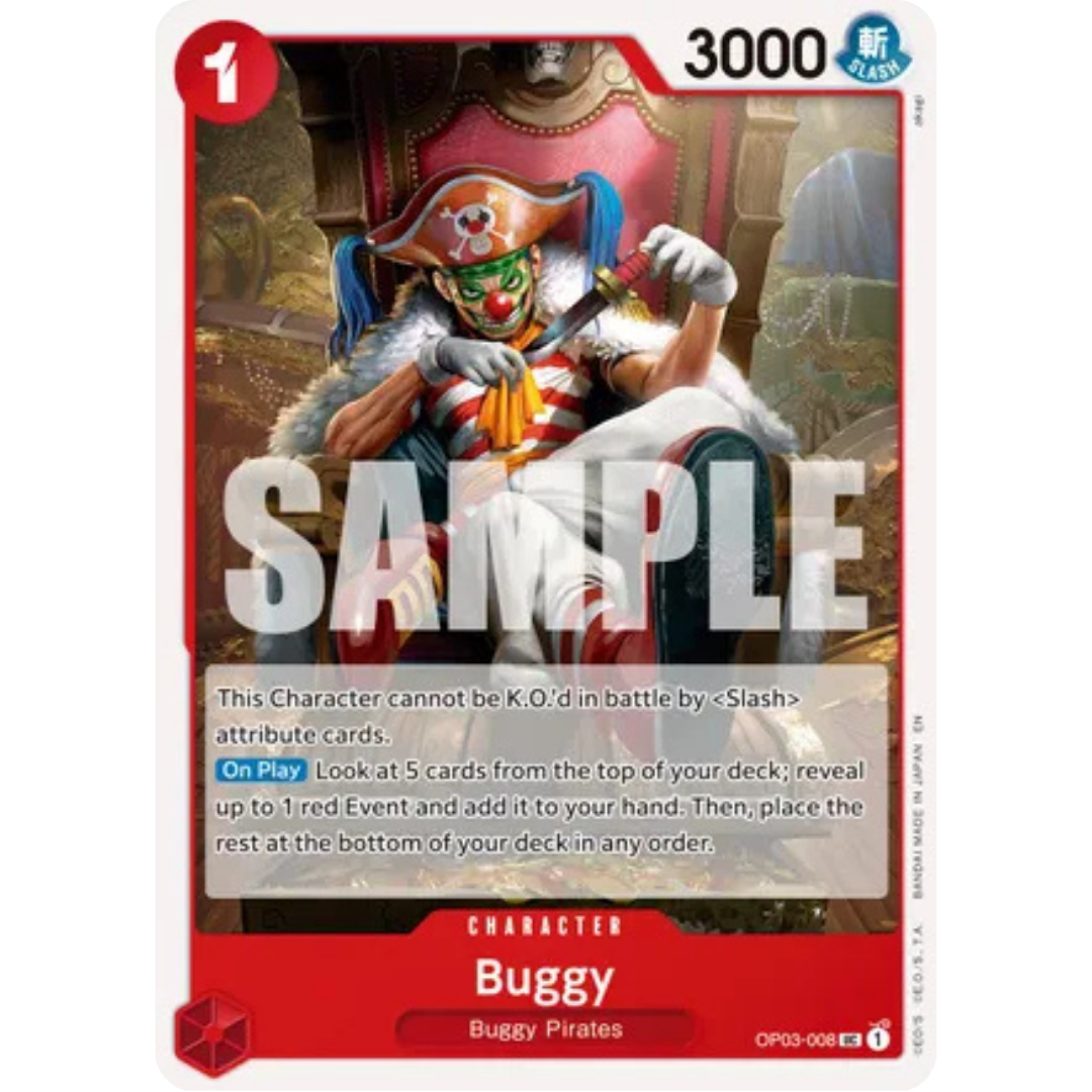 Buggy - OP03-008 (Reprint) (OP03-008) - Premium Booster -The Best- Vol. 2