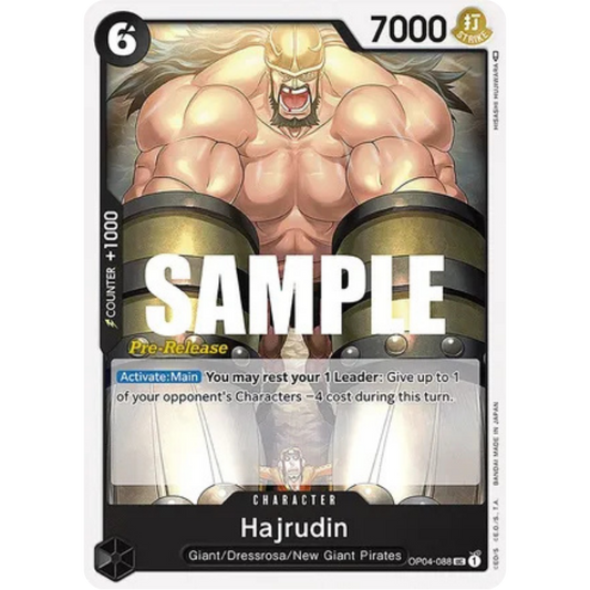 Hajrudin (OP04-088) - Kingdoms of Intrigue Pre-Release Cards