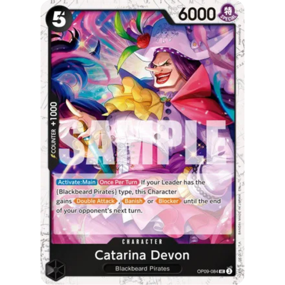 Catarina Devon (Pirate Foil) (OP09-084) - Premium Booster -The Best- Vol. 2 Foil