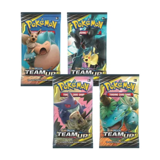 Team Up Booster Pack Art Bundle [Set of 4]