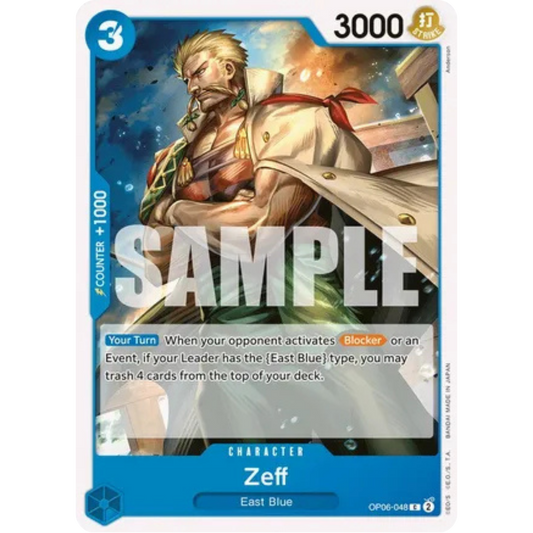 Zeff (OP06-048) - Wings of the Captain