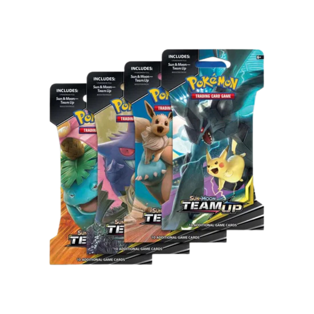 Team Up Sleeved Booster Pack Art Bundle [Set of 4]