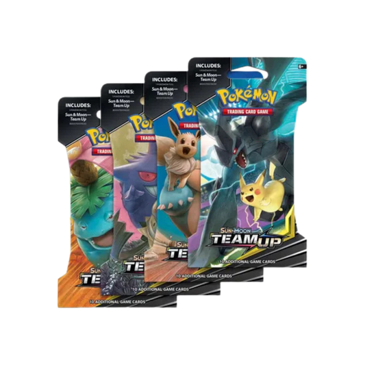 Team Up Sleeved Booster Pack Art Bundle [Set of 4]