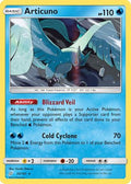 Articuno 032  - Holofoil SM  Team Up - Holo Rare