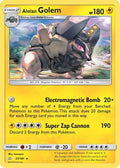 Alolan Golem 037  SM  Team Up - Rare