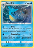 Kingdra 031  - Holofoil SM  Burning Shadows - Holo Rare