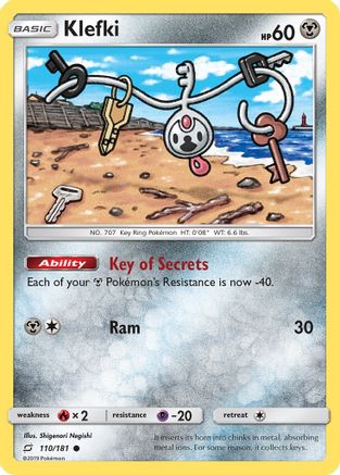 Klefki 110  SM  Team Up - Common