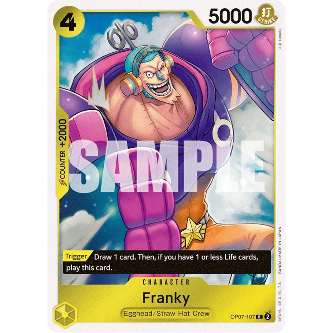 Franky (OP07-107) - 500 Years in the Future Foil