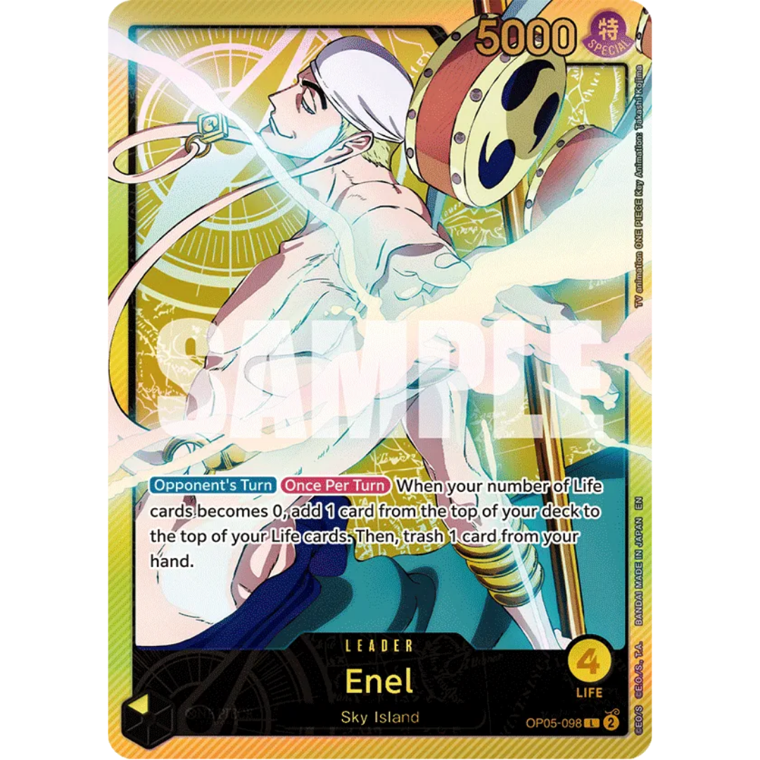 Enel (SPR) (OP05-098) - Extra Booster: Anime 25th Collection Foil