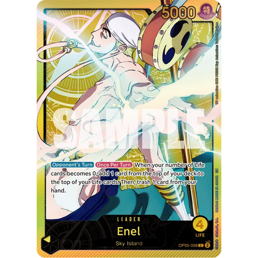 Enel (SPR) (OP05-098) - Extra Booster: Anime 25th Collection Foil