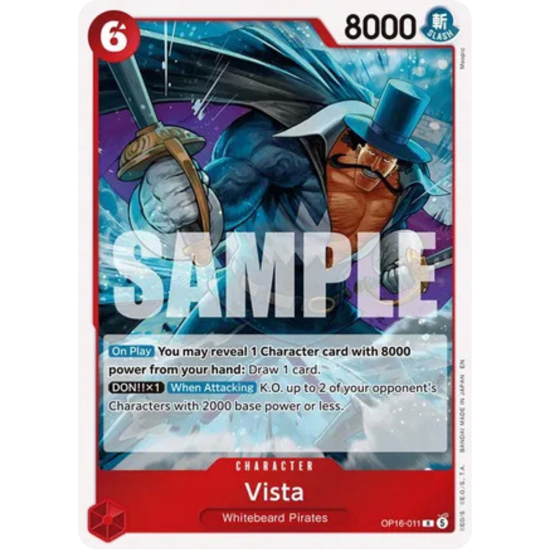 Vista (OP16-011) - The Time of Battle Foil