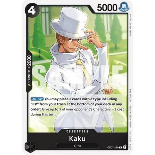 Kaku (Tournament Pack 2025 Vol. 1) (OP07-080) - One Piece Promotion Cards
