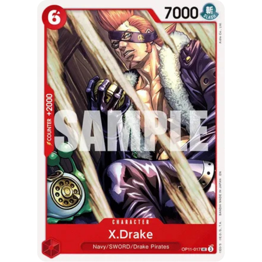 X.Drake (OP11-017) - A Fist of Divine Speed