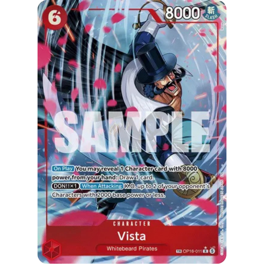 Vista (TR) (OP16-011) - The Time of Battle Foil