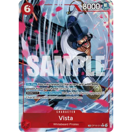 Vista (TR) (OP16-011) - The Time of Battle Foil