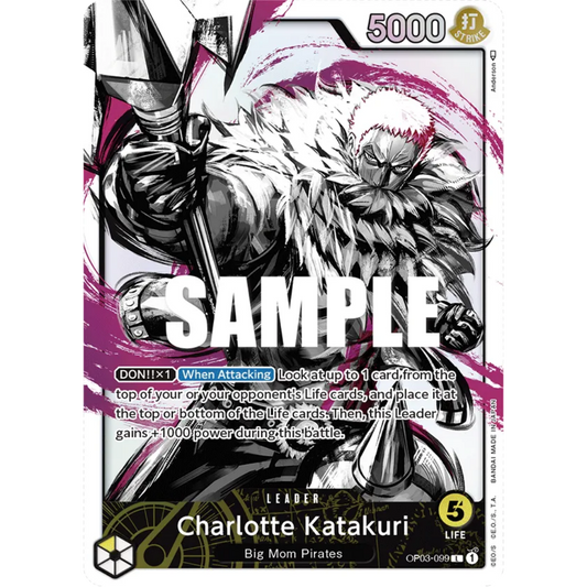 Charlotte Katakuri (099) (Alternate Art) (OP03-099) - Pillars of Strength Foil