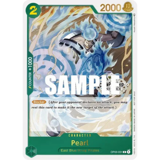 Pearl (Store Championship Participation Pack Vol. 2) (OP03-031) - One Piece Promotion Cards Foil