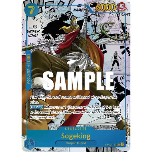 Sogeking (Alternate Art) (Manga) (OP03-122) - Pillars of Strength Foil
