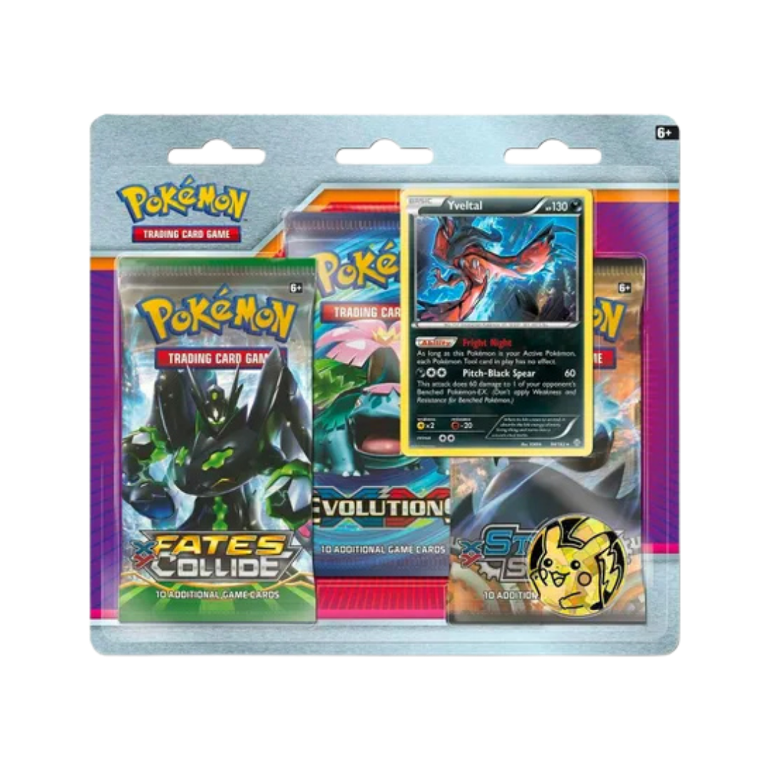 XY 3 Pack Blister [Yveltal]