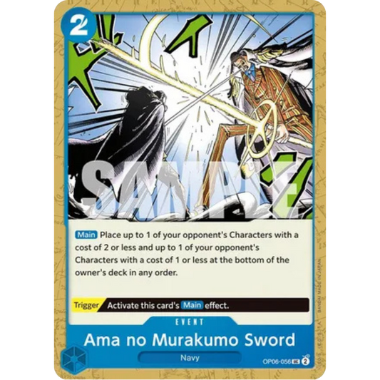 Ama no Murakumo Sword (OP06-056) - Wings of the Captain