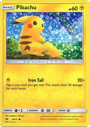 Pikachu 028/73  - Holofoil Miscellaneous Cards & Products - Promo