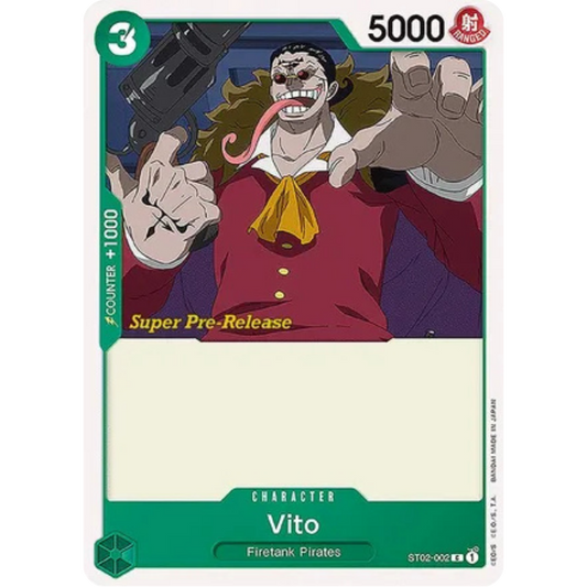 Vito (ST02-002) - Super Pre-Release Starter Deck 2: Worst Generation