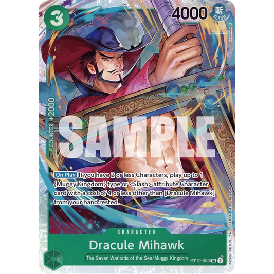 Dracule Mihawk (ST12-003) - Starter Deck 12: Zoro and Sanji Foil