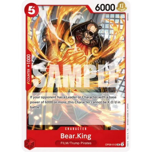 Bear.King (OP06-012) - Wings of the Captain