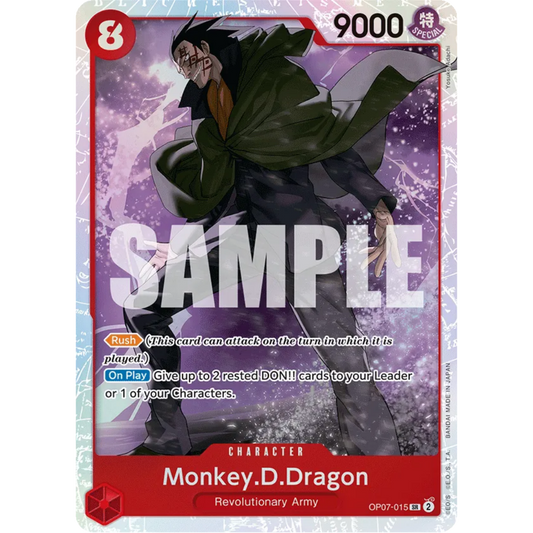 Monkey.D.Dragon (015) (OP07-015) - 500 Years in the Future Foil