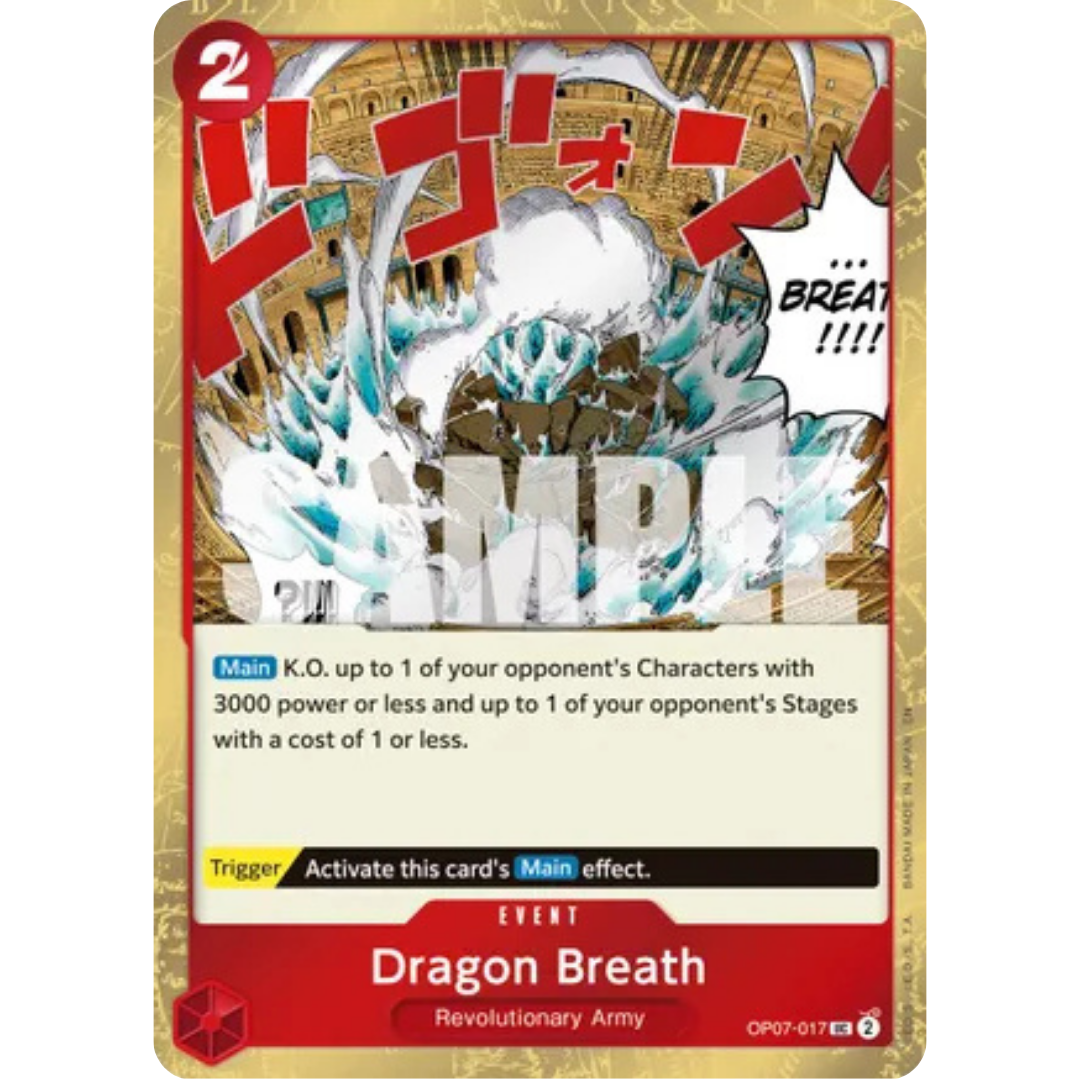 Dragon Breath (Pirate Foil) (OP07-017) - Premium Booster -The Best- Vol. 2 Foil