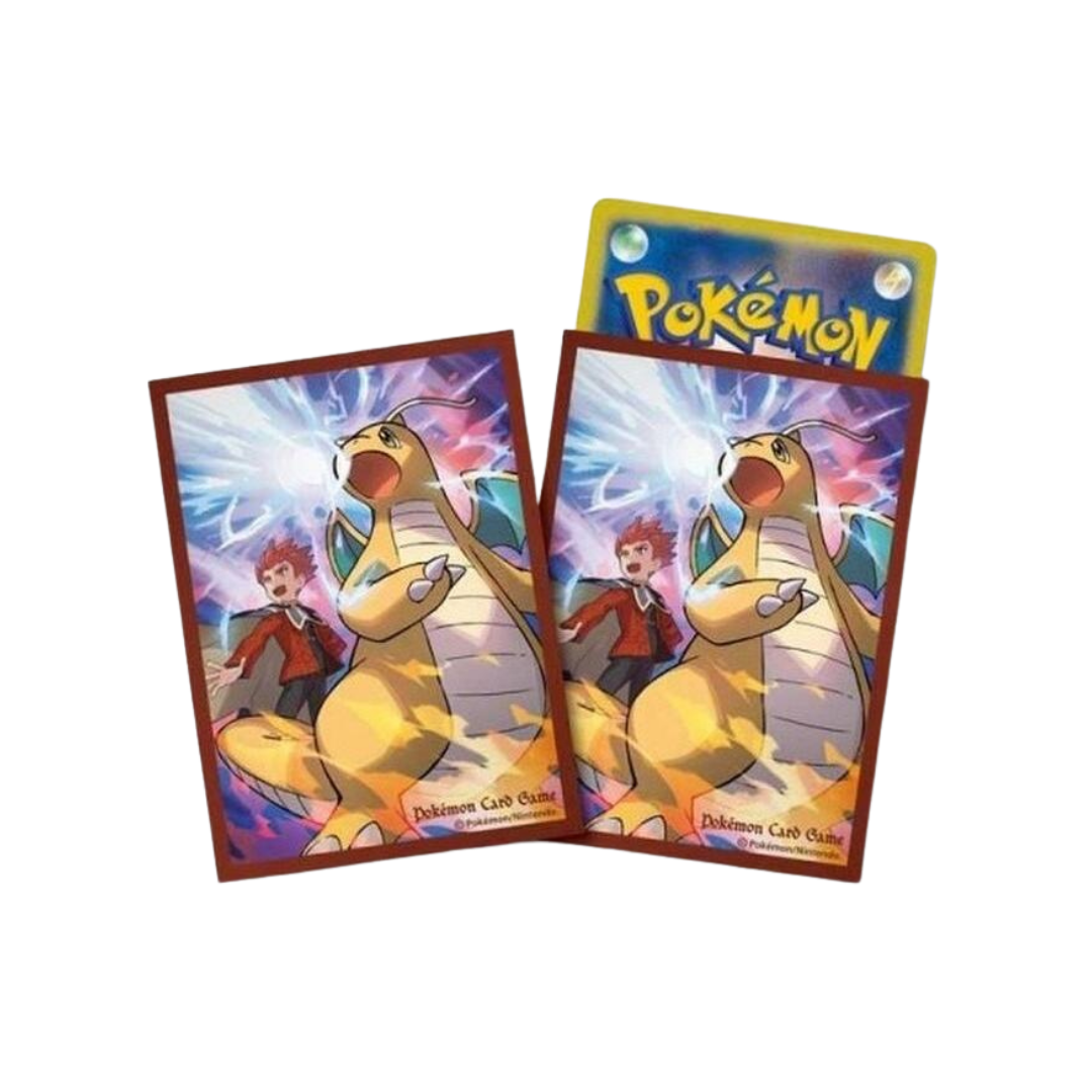 Card Sleeves - Lance & Dragonite (64-Pack) (Pokemon Center Japan Exclusive)
