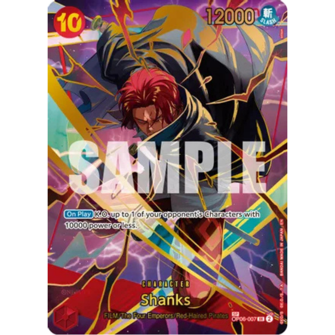 Shanks (Alternate Art) (OP06-007) - Premium Booster -The Best- Vol. 2 Foil