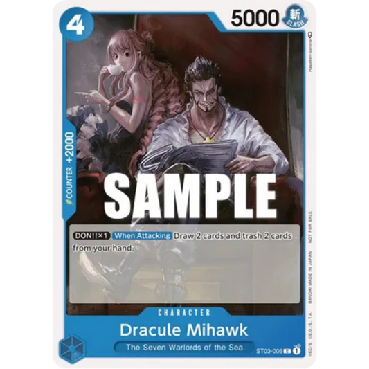 Dracule Mihawk (Tournament Pack Vol. 4) (ST03-005) - One Piece Promotion Cards