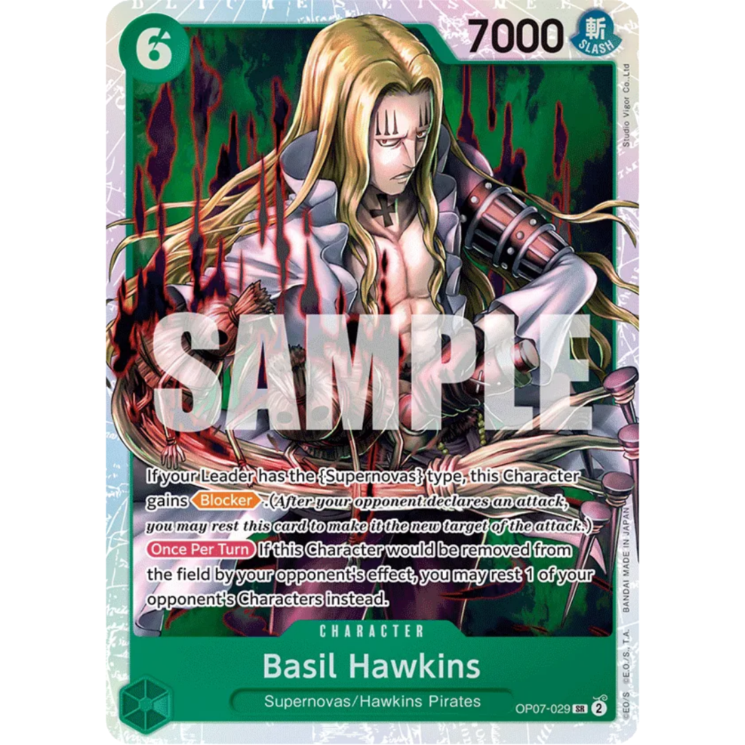 Basil Hawkins (OP07-029) - 500 Years in the Future Foil