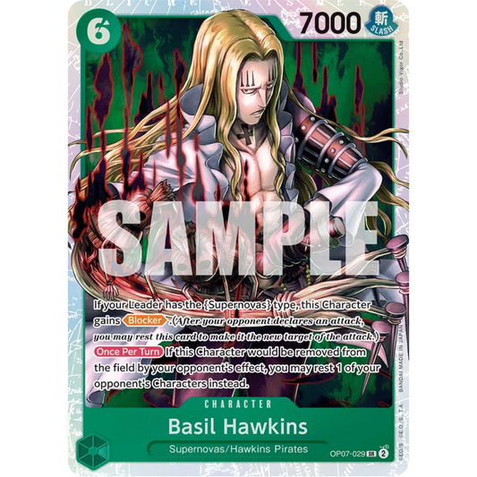 Basil Hawkins (OP07-029) - 500 Years in the Future Foil