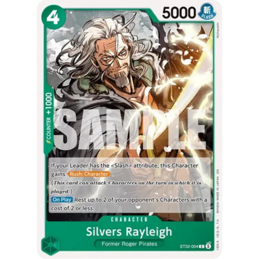 Silvers Rayleigh (ST32-004) - Starter Deck 32: GREEN Roronoa Zoro
